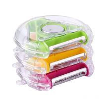 Magique Trio eplucheur ensemble trancheuse acier inoxydable eplucheur déchiqueteuse Julienne Cutter Multi pelage lame Zesters râpe cuisine outil