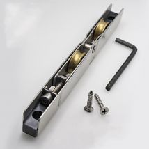 13*20mm Schiebetür Kunststoff Stahl Fenster Rolle Aluminium Legierung Rolle Gedämpften Durcheinander Rad Haushalt Hardware- Teil