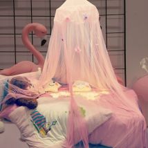 INS princesse dôme moustiquaires plafond lit rideau chambre fille chevet enfant tente support montage-gratuit pliable