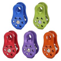 20KN corde escalade simple poulie fixe alpinisme tyrolienne rappel pour arbre arboriste spéléologie sauvetage équipement de gréement