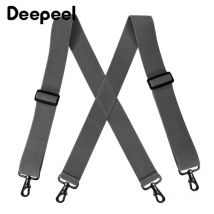 Deeppeel – bretelle de travail pour hommes, nouvelle , large, crochet noir, boucle à 4 clips, sangle extensible, 5x120cm, 1 pièce