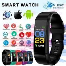 Étanche montre intelligente fréquence cardiaque pression artérielle bande intelligente Fitness Tracker Smartband Bluetooth montre hommes femmes montre intelligente