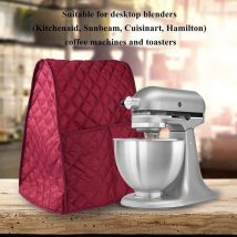 Couvercle anti-poussière de mélangeur de cuisine imperméable de ménage pour des fournitures d'accessoires de Machine de mélangeur de cuisine (rouge)