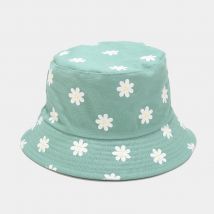 Chapeau de pêcheur en coton avec imprimé fleuri, chapeau de soleil de voyage en plein air, pour hommes et femmes, 143
