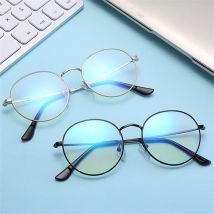 Rétro enfants anti-blu-ray lunettes cadre littéraire cadre rond lunettes de soleil enfants en plein air UV ombre lunettes lunettes