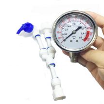 Avec huile Anti-vibration purificateur d'eau manomètre testeur pour mesurer les conduites d'eau RANG: 0-1.6MPA outil