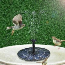 Kit de panneaux de fontaine solaire | Pompe de fontaine solaire, Submersible pour l'extérieur, Kit adapté pour bain d'oiseaux, petit étang, piscine, pelouse, fournitures de jardin