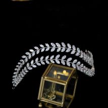 Diadèmes de couronne de mariée doux à la main cristal bandeau remise des diplômes cérémonie coiffure accessoires de cheveux de mariage