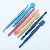 Racloir magnétique de voiture 7 pièces/ensemble | Outils professionnels d'application de vinyle, raclette magnétique, autocollants de voiture, décalcomettes de carbone, racloir magnétique