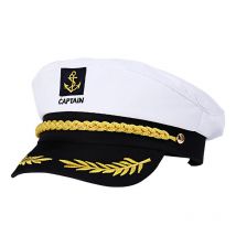 BESTOYARD bateau Yacht marin capitaine Marine amiral Marine déguisement chapeau casquette accessoire