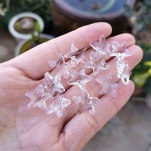 Lustre en cristal de forme d&#39;étoile de mer, 14mm, perles de verre, attrape-soleil, accessoire, prisme, décoration de maison de mariage, fabrication de bijoux à faire soi-même