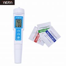 Imperméable à l'eau de haute précision numérique LCD PH mètre acidomètre sol Aquarium piscine analyseur d'eau outil avec CE