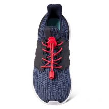 Lacets de Sport unisexe lacets de chaussures élastiques pour hommes femmes toutes les baskets ajustement sangle chaussures de Sport boucle réfléchissante lacets de verrouillage paresseux