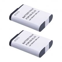 2 batteries ENEL23 EN EL23, pour appareil photo Nikon COOLPIX B700 P900s P900 P610s P610 P600 S810c