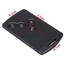 4 Geschmack Clever Karte Auto Schlüssel 43hz PCF7952 Chip Fernbedienung Schlüssel für Renault Megane 3 -
