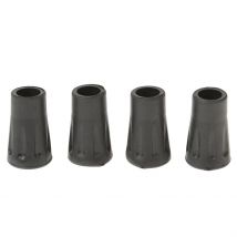 Bâtons de Protection en caoutchouc pour la marche, le Trekking et la randonnée, 4 pièces, 4cm
