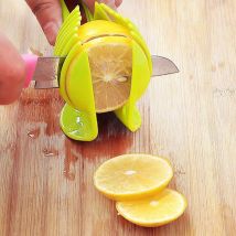 plastique tomate trancheuse Cutter support citron Shreadders trancheuse légumes fruits trancheuses Cutter cuisine pinces accessoires cuisson
