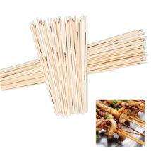 90 pièces/ensemble accessoires pour Barbecue brochettes de bambou Barbecue Shish Kabob bâtons de bois Barbecue outils de Barbecue Churrasco tapis de Barbecue