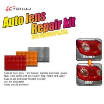 universel multi-pack voiture lumières fissure réparation voiture phares arrière réparation outil Auto lentille Kit de réparation voiture ensemble