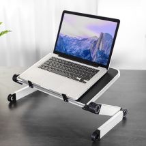 Ordinateur Portable pliable réglable bureau d'ordinateur Portable ordinateur Table support plateau ordinateur Portable tour PC Table de bureau pliante