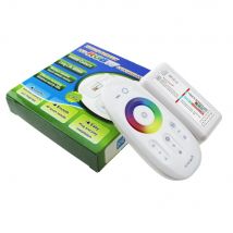RF 2.4G RGB RGBW contrôleur LED bande RGBWW contrôleur sans fil RF télécommande avec télécommande pour bande de LED 5050 2835 3528
