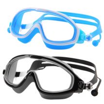 Paquet de 2 enfants lunettes de natation Anti-buée UV lunettes imperméables Vision claire lunettes de natation pour enfants