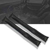 2 pièces voiture-style universel en Fiber de carbone tissu siège de voiture espace rembourrage siège de remplissage coussin étanche W91F