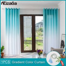 Hozada dégradé couleur fenêtre rideaux pour salon chambre cuisine rideaux et rideaux occultants pour fenêtre ombrage
