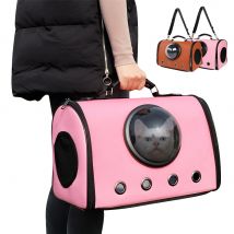 Sac à dos pour animaux de compagnie | Porte-chat respirant, sac de Capsule, fenêtre Portable, astronaute, chien, chiot, sac de voyage en plein air, sac plastique