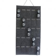 Organisateur de lunettes de soleil rangement sac suspendu poche murale par lunettes de soleil 20/25 fentes feutre organisateur de bureau organisateur escritorio ED