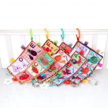 Bébé serviette réconfortante bébés couverture douce couette motif de fleurs apaiser serviettes -né bébé douche jouets