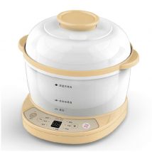 Entièrement automatique garder au en céramique électrique mijoteuses pot lent nuit mijoteuse ours en céramique en céramique ragoût pot braisé