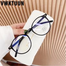 VWKTUUN Anti lumière bleue lunettes TR90 lunettes cadre rond lunettes lunettes pour femmes hommes lecture bleu lumière bloquant lunettes
