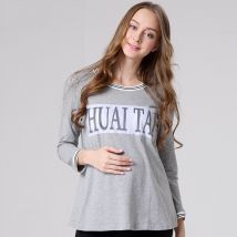 T-shirt de femme et de maternité | Ample et à col rond, vêtements pour les femmes enceintes