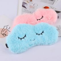 1PC nuage masque pour les yeux sommeil doux mignon dessin animé yeux bandeau Massage se détendre aide au sommeil oeil Patch accessoires