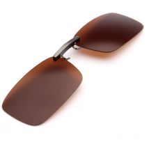 Lunettes de soleil polarisées 7 couleurs | Lentille de Vision nocturne de jour, Clip-Up, lunettes de conduite fraîches, Anti-soleil, carrées, Protection des yeux