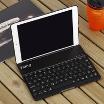 Clavier sans fil de Bluetooth pour l'ipad air 2 étui de clavier d'unité centrale pour l'ipad Air 2 peut comme support pour l'ipad/tablette/téléphone intelligent