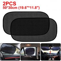 Pare-soleil en maille pour fenêtre de voiture, Protection UV, Film protecteur