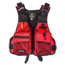 Gilet de sauvetage de pêche à la mouche gilet de sauvetage réfléchissant de nuit gilet de sauvetage de flottabilité multifonction en plein air gilet de sauvetage de mer de natation