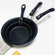 12/16/18CM épaissir poêle antiadhésive en acier inoxydable Mini oeufs crêpes casseroles omelette casseroles cuisine marmite