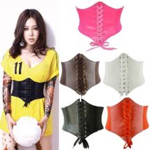 Corset large ceintures en cuir Pu minceur corps ceintures pour femmes ceinture élastique cinto sobretudo feminin ceinture femme fajas