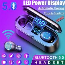 Écouteurs sans fil Bluetooth F9-Series, 3500mAh, casque de Sport, musique, oreillettes pour iPhone, iPad, Xiaomi, HUAWEI, HTC, 5.0