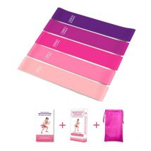 Chaussons Mini bandes de résistance boucle gymnastique équipement de sport à domicile femme hanche bretelles d'entraînement fonctionnel pour exercices Theraband