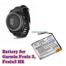 Batterie 3.7V/300mAh pour montre connectée Garmin Fenix 3,Fenix3 HR, 361-00034-02