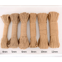 Corde à gratter pour chat, bricolage, corde en Sisal torsadée, remplacement d'arbre à chat, jouet à gratter, cadre d'escalade, corde de liaison