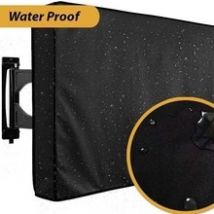 Housse de protection pour écran LCD LED, en tissu microfibre, étanche à la poussière, pour l'extérieur