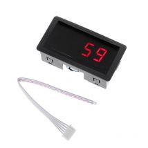 Compteur numérique LED cc 4 chiffres 0-9999 haut/bas Plus/moins compteur de panneau avec câble Y5LD