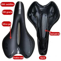 Selle de vélo creuse absorbant les chocs PVC + GEL tissu doux vtt vélo VTT de route siège accessoires de vélo