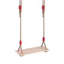 Balançoire en bois avec siège, 100kg, maison de jeux, aire de jeux, activité sportive, pour adultes et enfants, pour l&#39;extérieur et l&#39;intérieur
