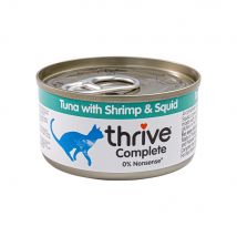 Thrive Complete Katzenfutter - Tuna with Shrimp & Squid - 12 x 75 g